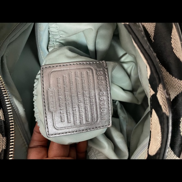 Coach Signature Monogram Diaper Bag - Picture 7 of 11